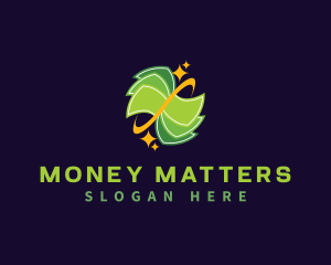 Money Cash Currency  logo design