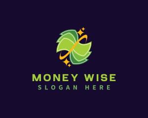 Money Cash Currency  logo design