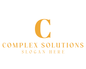 Professional Serif Company  logo design