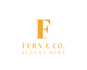 Professional Serif Company  logo design