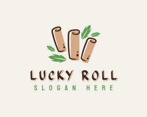 Spring Rolls Eatery logo design