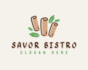 Spring Rolls Eatery logo design