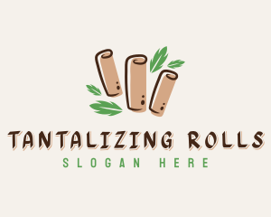 Spring Rolls Eatery logo design