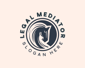 Horse Legal Advisory logo design