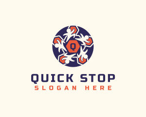 Soccer Ball Athletic logo design