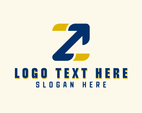 Letter Z logo example 4