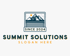 Mountain Peak Summit logo design