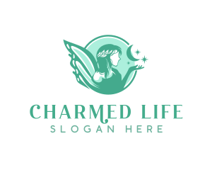 Mythical Fairy Goddess logo