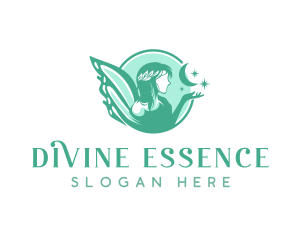 Mythical Fairy Goddess logo