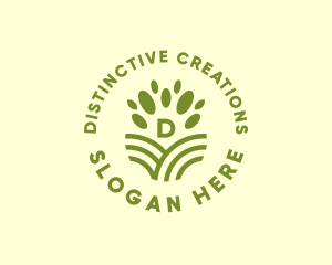 Nature Farm Agriculture logo design