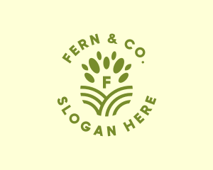 Nature Farm Agriculture logo design