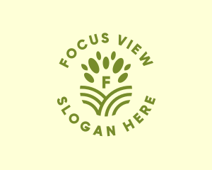 Nature Farm Agriculture logo design