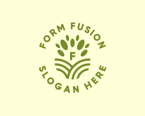 Nature Farm Agriculture logo design