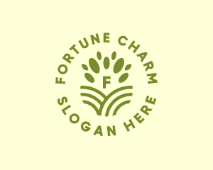 Nature Farm Agriculture logo design