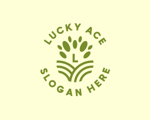 Nature Farm Agriculture logo design