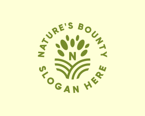 Nature Farm Agriculture logo design