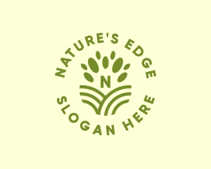 Nature Farm Agriculture logo design