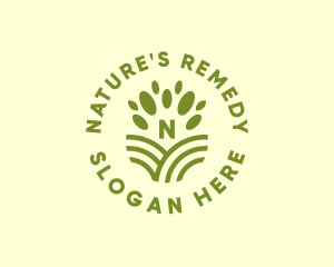 Nature Farm Agriculture logo design