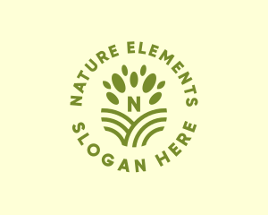 Nature Farm Agriculture logo design