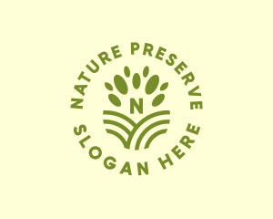 Nature Farm Agriculture logo design