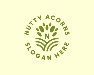 Nature Farm Agriculture logo design