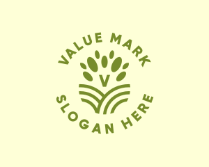 Nature Farm Agriculture logo design