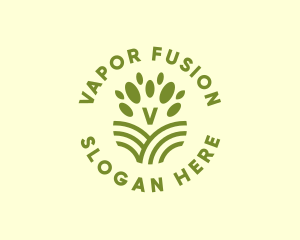 Nature Farm Agriculture logo design