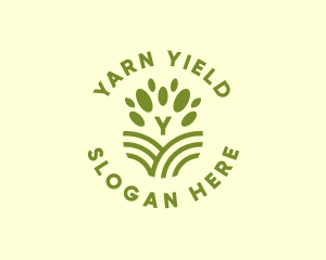 Nature Farm Agriculture logo design