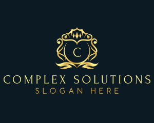 Luxury Royal Crown logo design