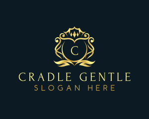 Luxury Royal Crown logo design