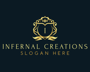 Luxury Royal Crown logo design