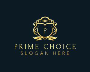 Luxury Royal Crown logo design