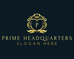 Luxury Royal Crown logo design