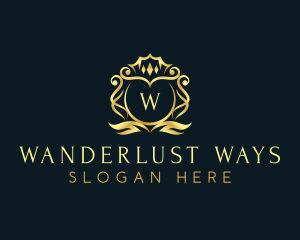 Luxury Royal Crown logo design