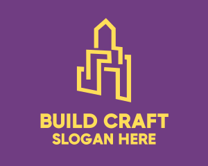 City Construction Building logo design