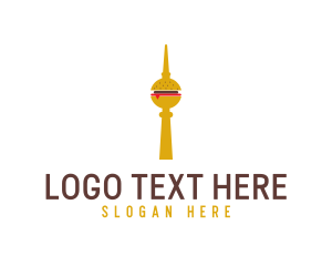 Burger Food Tower  logo