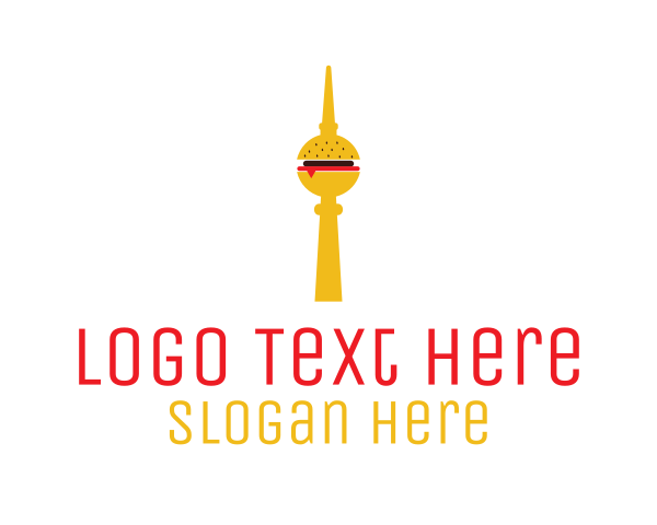 Burger logo example 3