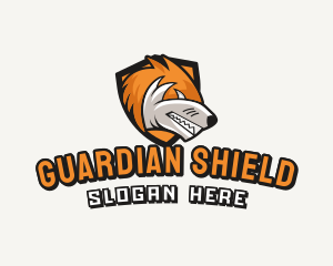 Gamer Fox Shield logo