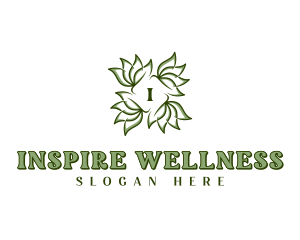 Organic Vegan Wellness logo design