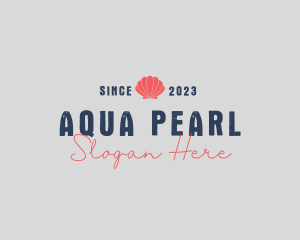 Hipster Simple Shell logo design