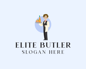 Restaurant Formal Waiter logo design