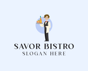 Restaurant Formal Waiter logo design