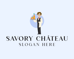 Restaurant Formal Waiter logo design