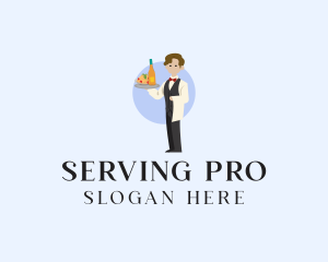 Restaurant Formal Waiter logo