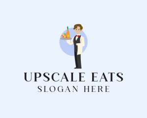 Restaurant Formal Waiter logo design