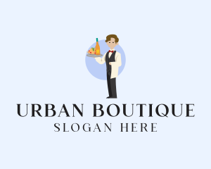 Restaurant Formal Waiter logo