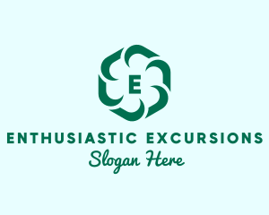 Hexagon Flower Beauty Spa logo design