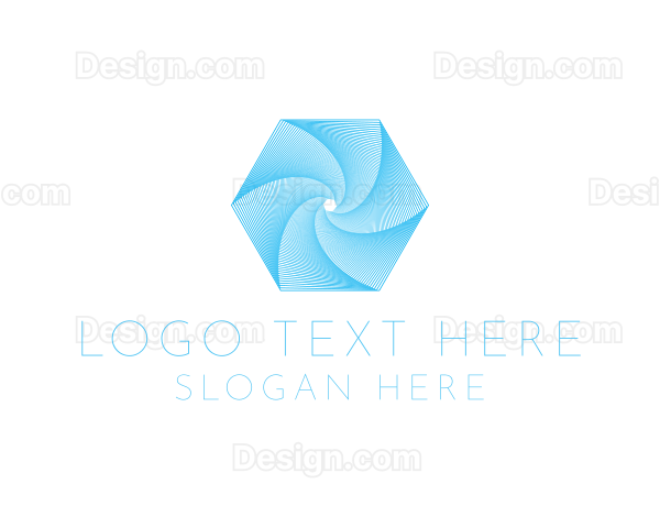 Hexagon Water Whirlpool Logo