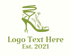 Roots - Eco Friendly Heels logo design