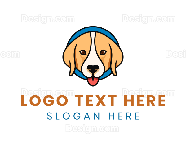 Cute Animal Pet Care Logo